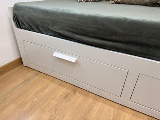 Diván Sofá cama Ikea Brimnes con 2 colchones