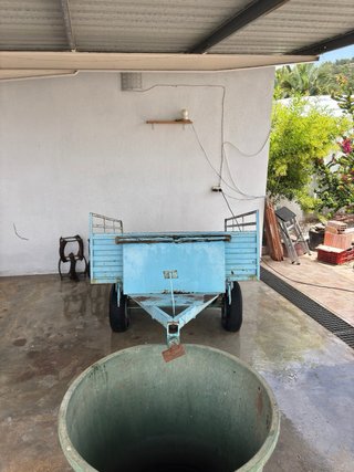 Remolque agrícola para mula mecánica