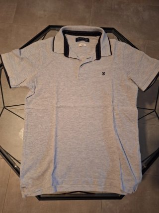 Polo Jack&Jones Talla M Hombre Gris