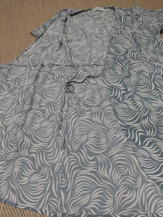 Vestido Verano Cruzado Estampado Brownie Talla 32