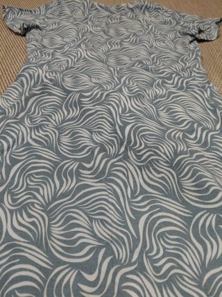 Vestido Verano Cruzado Estampado Brownie Talla 32