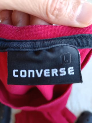 Camiseta Converse All Star Talla L Roja