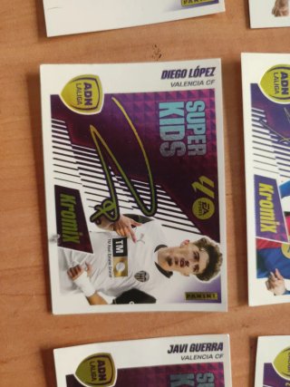 Colección de cromos de fútbol Super Kids