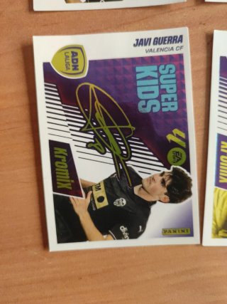 Colección de cromos de fútbol Super Kids