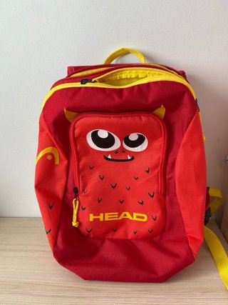 Raqueta y Mochila Tenis Infantil HEAD Roja