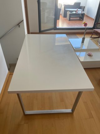 Mesa Comedor Blanca 160x90