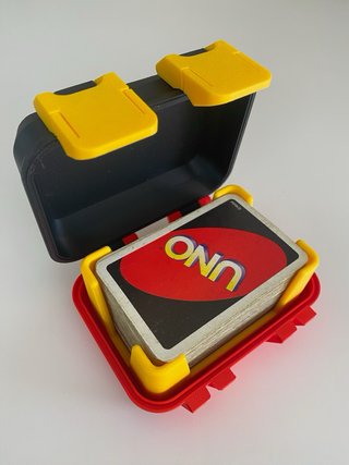 Caja personalizada para cartas UNO