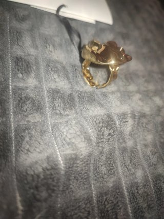 2 Anillos Massimo Dutti Dorados