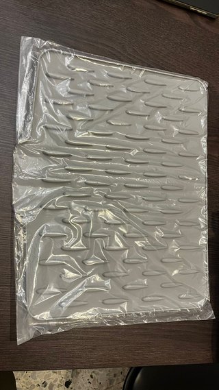 Tappetino Scolapiatti Silicone Grigio