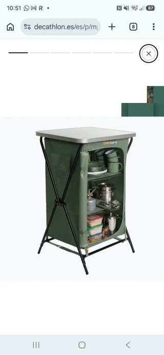 Mobile Cucina da Campeggio Decathlon
