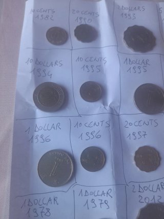 26 Monete Hong Kong Varie Annate