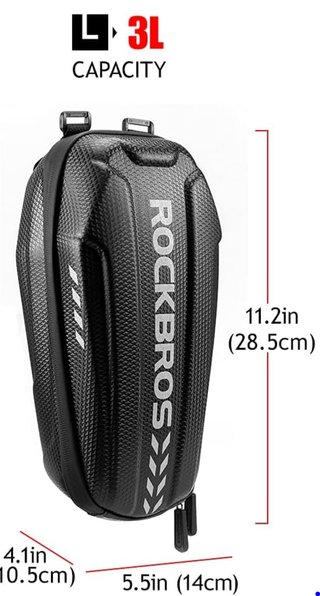 ROCKBROS Bolsa Patinete Eléctrico 3L