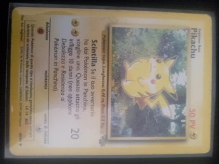 Lotto 4 Carte Pokemon Pikachu