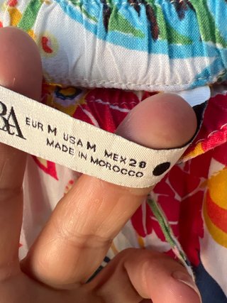 Falda larga estampada verano