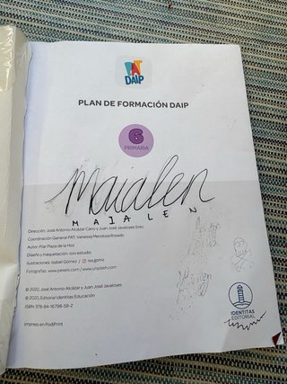 Plan de Formación DAIP de 6º Primaria