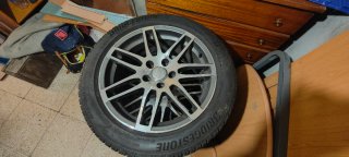 Llantas Audi 5x112 con neumáticos invierno