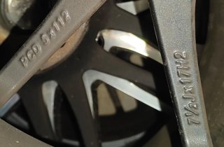 Llantas Audi 5x112 con neumáticos invierno