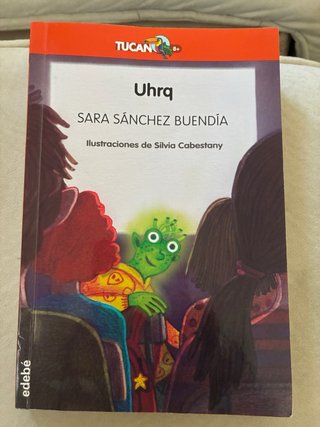 Libro lectura, uhrq. Sara Sánchez Buendía