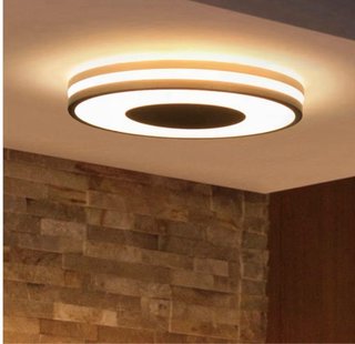 Plafón Philips Hue Being Negro + Mando
