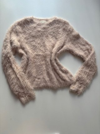 Jersey H&M pelo suave rosa Talla XS