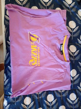 Camiseta sin mangas Los Angeles Lakers Morada
