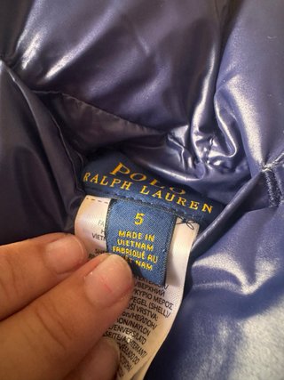 Chaleco Reversible Polo Ralph Lauren Niña
