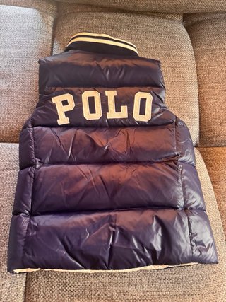 Chaleco Reversible Polo Ralph Lauren Niña