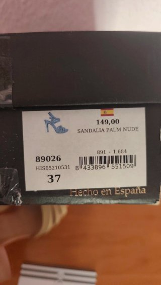 Sandalias Couplé Piel Beige y Rosa