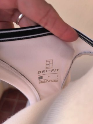 Vestido Nike Blanco sin Mangas