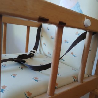 Trona vintage 2 en 1 madera