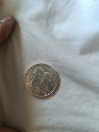 Moneda 12€ Plata Felipe y Letizia 2004