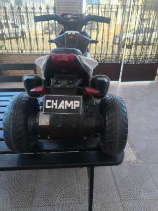 Moto Eléctrica Infantil Policía