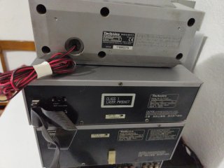 Equipo de música Technics plata