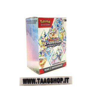 POKEMON Evoluzioni Prismatiche 6 Buste