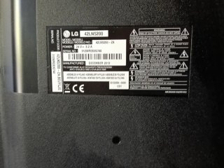 Televisión LG 42 pulgadas