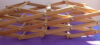 Botellero Plegable Madera