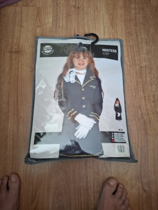 Disfraz Azafata Niña Fiestas Guirca Talla Única