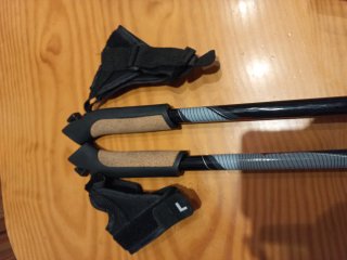 Bastones de trekking ajustables