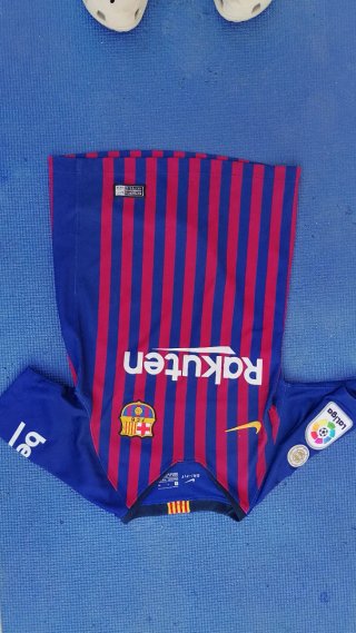 Camiseta FC Barcelona 2018 Messi 10 Nike Talla S