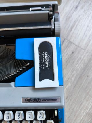 Máquina de escribir Japy Message