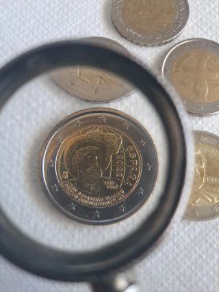 Lote de 5 monedas conmemorativas