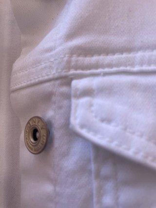 Cazadora vaquera blanca Only talla 36