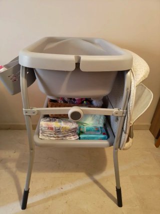 Bañera y cambiador para bebé Chicco