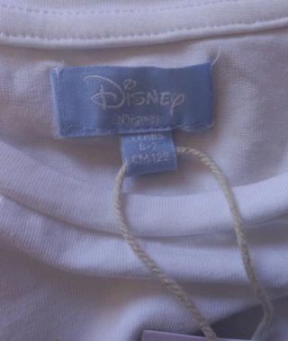 Camiseta Frozen Disney T 6/7 años