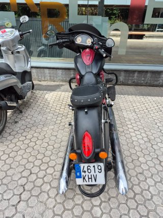 Indian Chieftain Dark Horse Negra/Burdeos