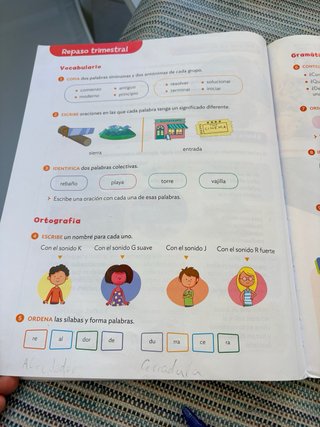 Lengua castellana, 3 Primaria
