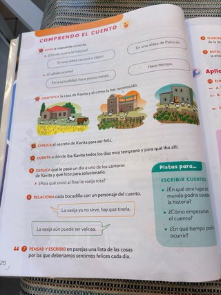 Lengua castellana, 3 Primaria