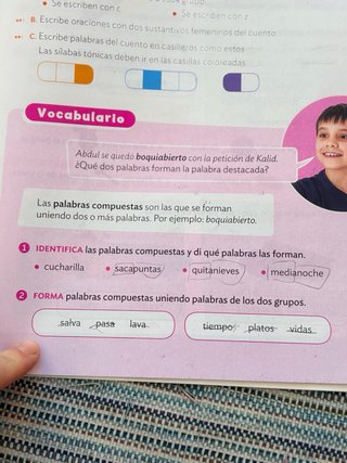 Lengua castellana, 3 Primaria