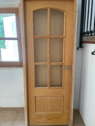 Puertas de pino 72cm paso, listas para instalar