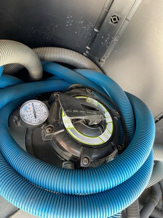 Piscina elevada de acero galvanizado + Depuradora